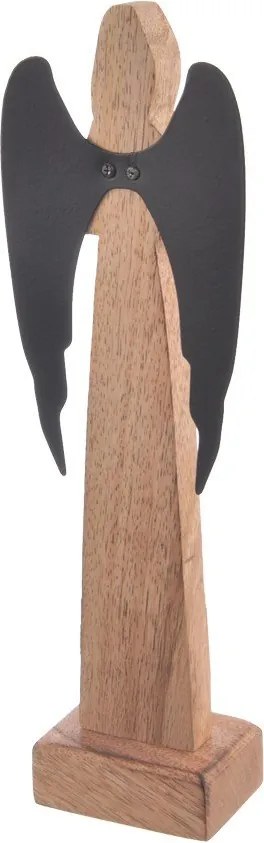 Statuetta in legno (altezza totale 27 cm) Angel – Orion