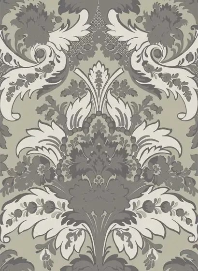 Aldwych - Designtapete von Cole & Son - Silver & White