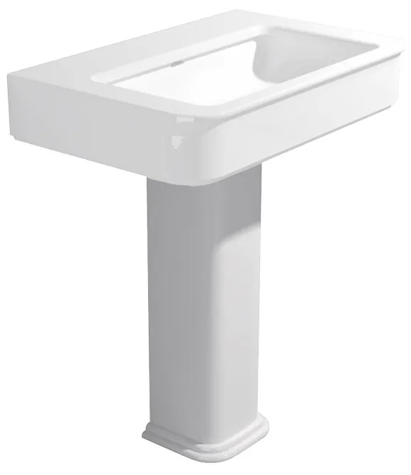 Ceramica Flaminia Madre colonna per lavabi da cm 75/95 in ceramica bianco