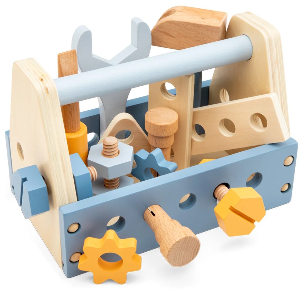 Set di attrezzi in legno