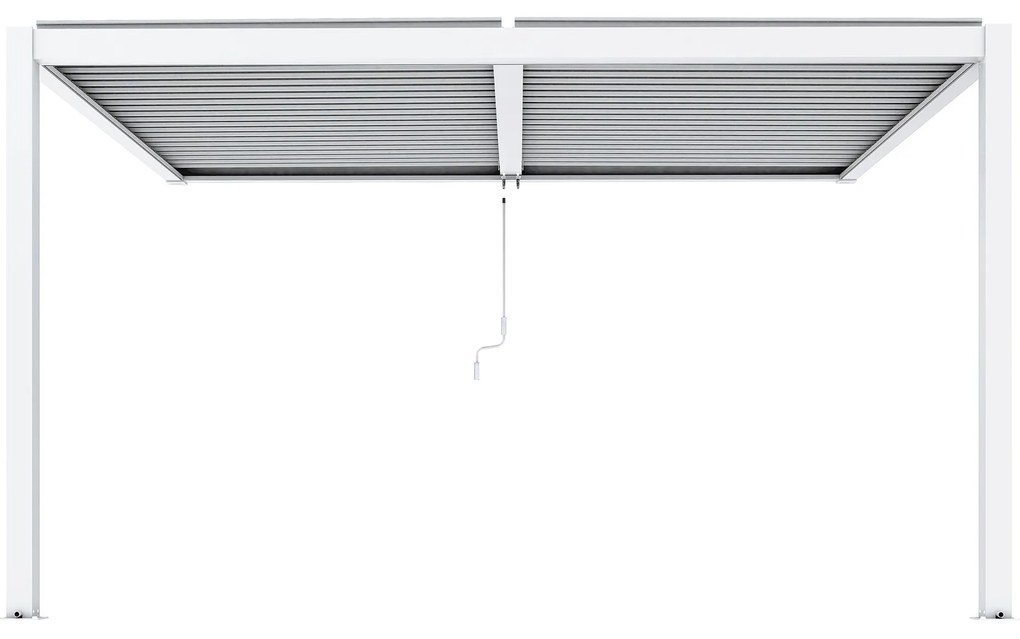 Pergola bioclimatica addossata 3 x 2,5 m