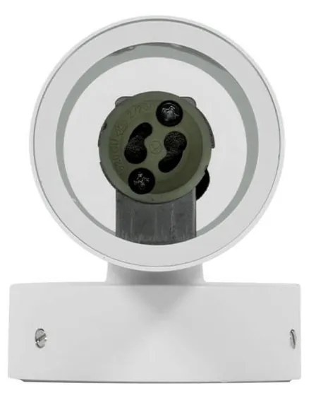 Applique Cilindrica Bidirezionale IP65 2xGU10 Bianca Colore Bianco