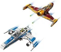 E Wing vs. Starfighter Star Wars con personaggi - Le