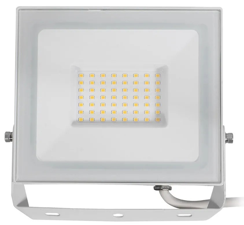 Faro LED 50W Slim Bianco IP65 - con Osram chip LED Colore Bianco Naturale 4.000K