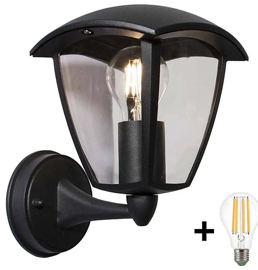Brilagi - Applique da esterno LED LUNA 1xE27/60W/230V IP44
