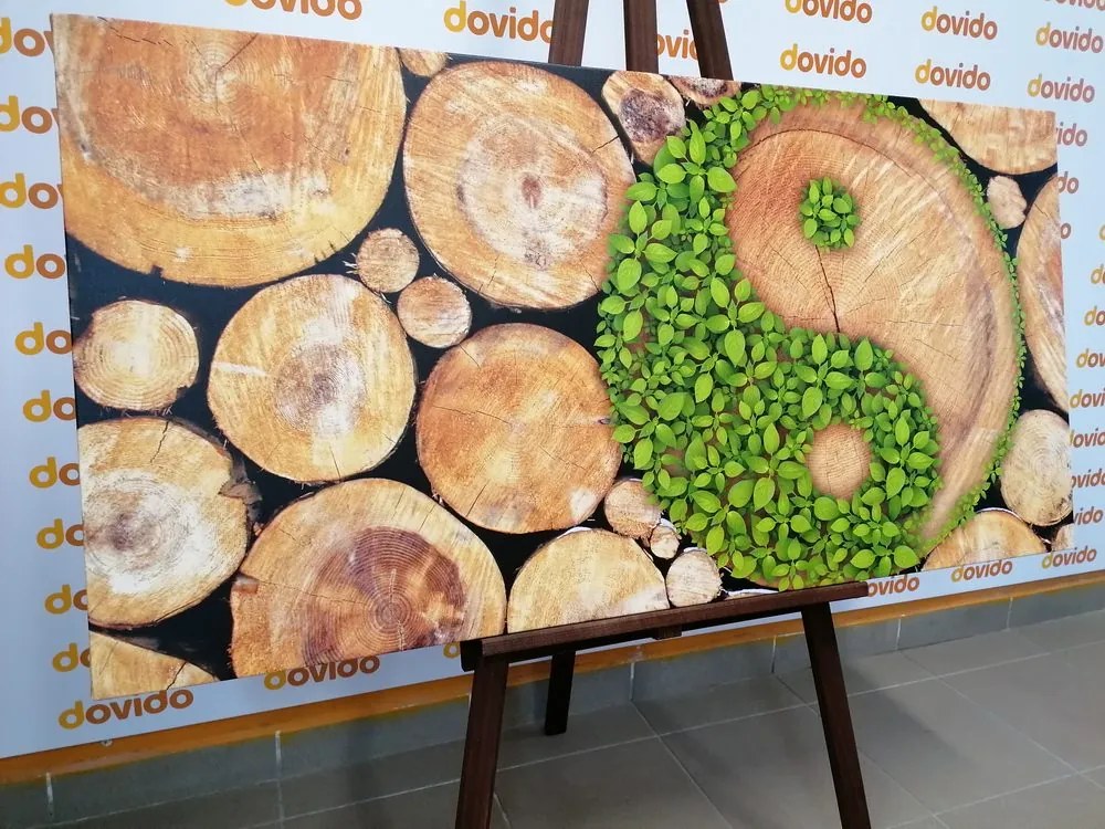 Stampa su tela – Yin e Yang in eco design