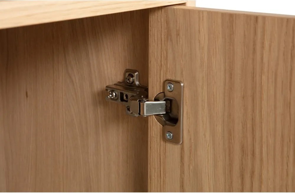 Mobile TV in rovere naturale 300x243 cm Modulair - vtwonen