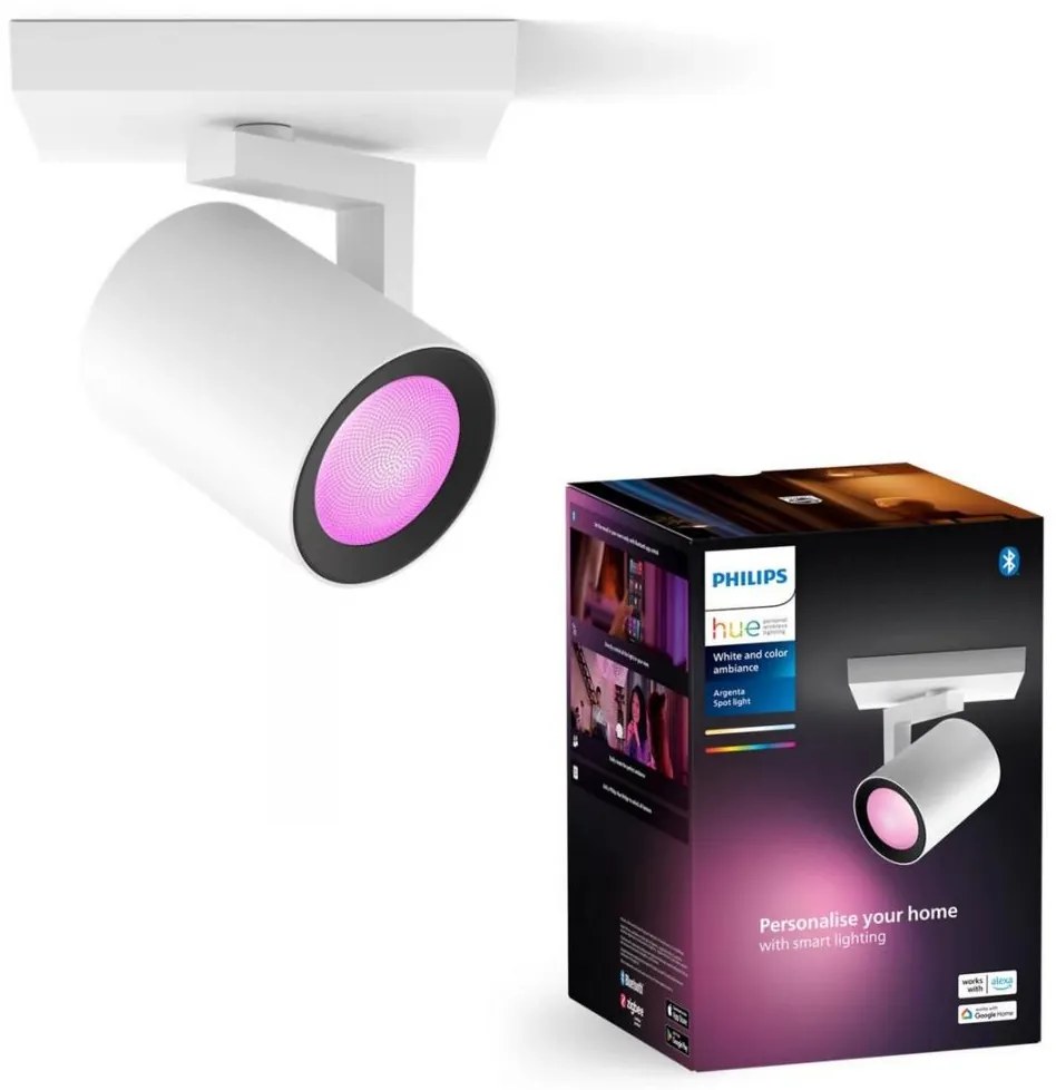 Philips - RGBW Faretto LED dimmerabile Hue ARGENTA 1xGU10/4,2W/230V