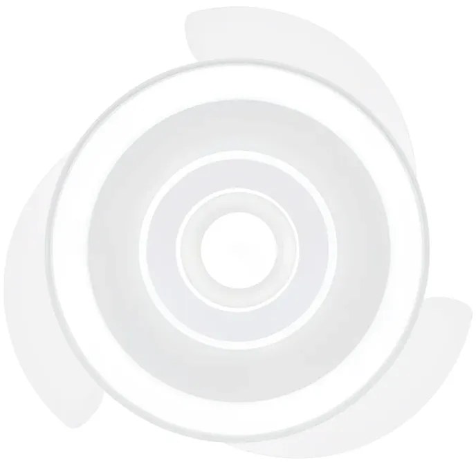 Ventilatore da soffitto Isy bianco , D. 50 cm