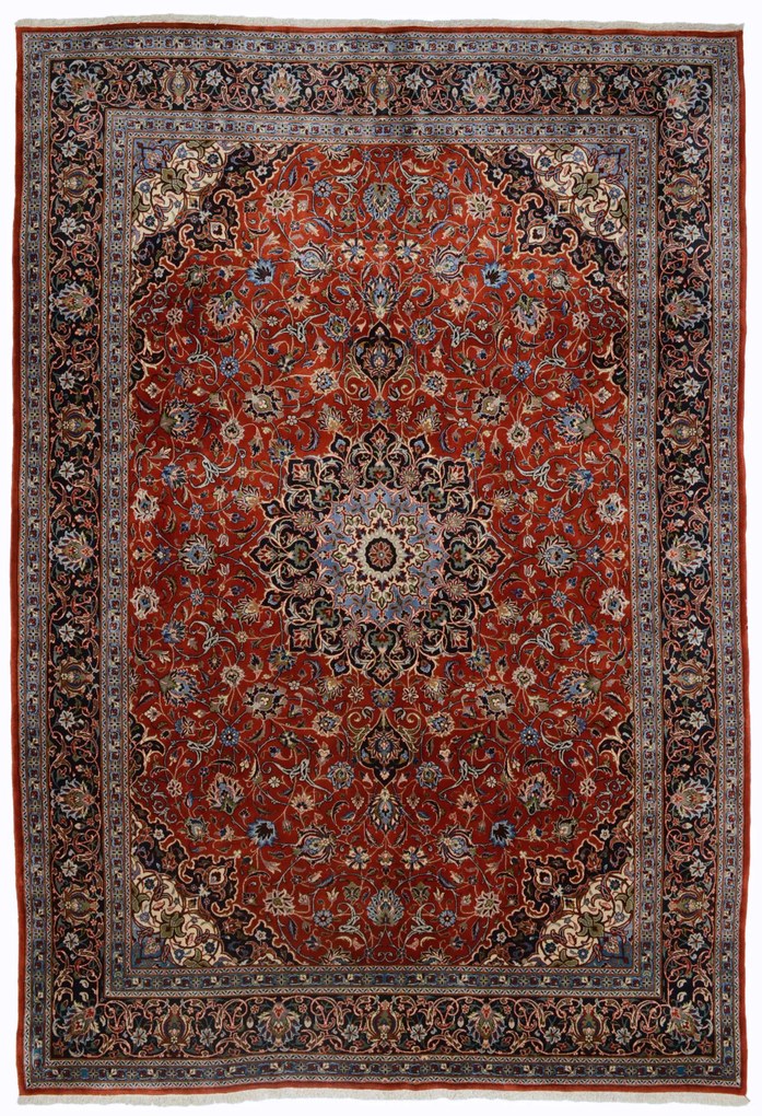Sarouk Tappeto persiano 250x370 Rosso (Iran) Annodato A Mano