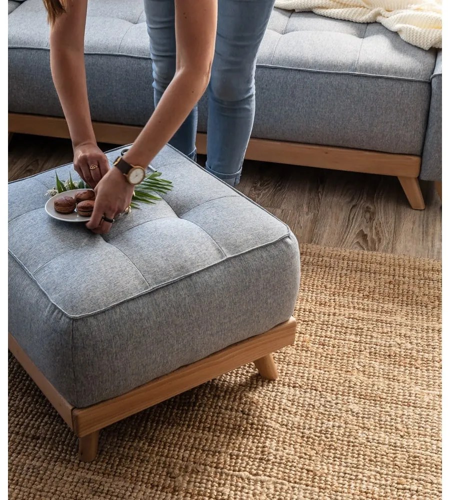 Poggiapiedi azzurro Dazzling Daisy - Miuform