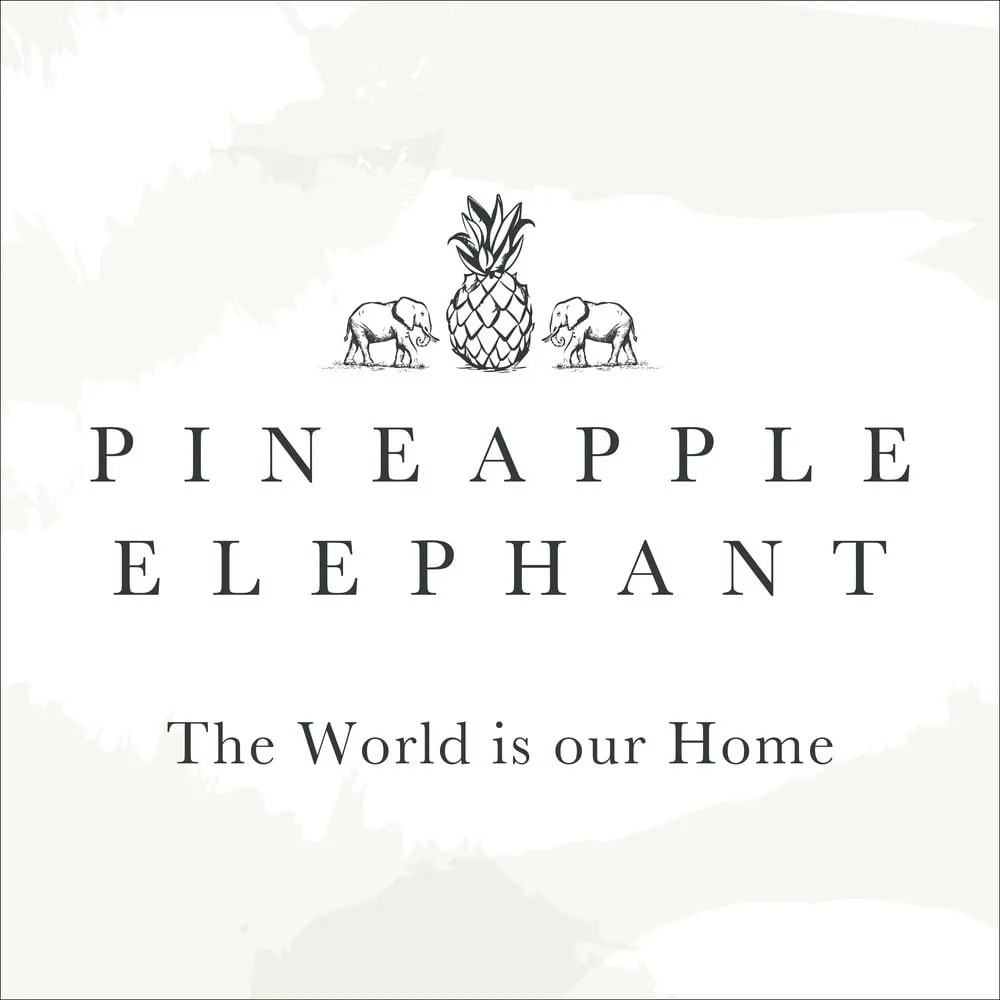 Tenda sottile blu 140x183 cm Zanzibar Stripe – Pineapple Elephant