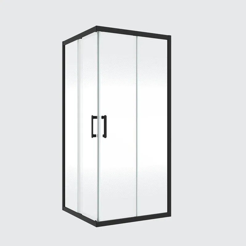 Kit vetro per doccia ad apertura scorrevole Easy L 80 x 80 x H 190cm, Sp. 6 mm serigrafato