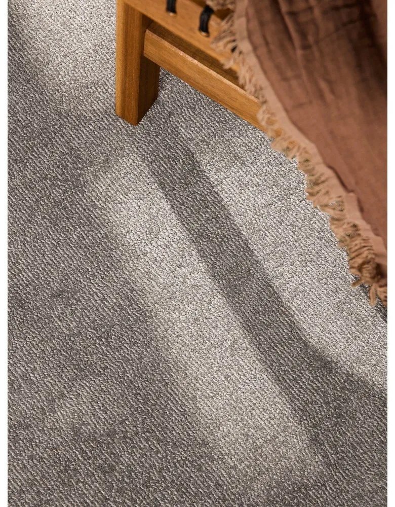 Tappeto rotondo grigio in misto lana tessuto a mano ø 160 cm Kari Organic – Villeroy&amp;Boch