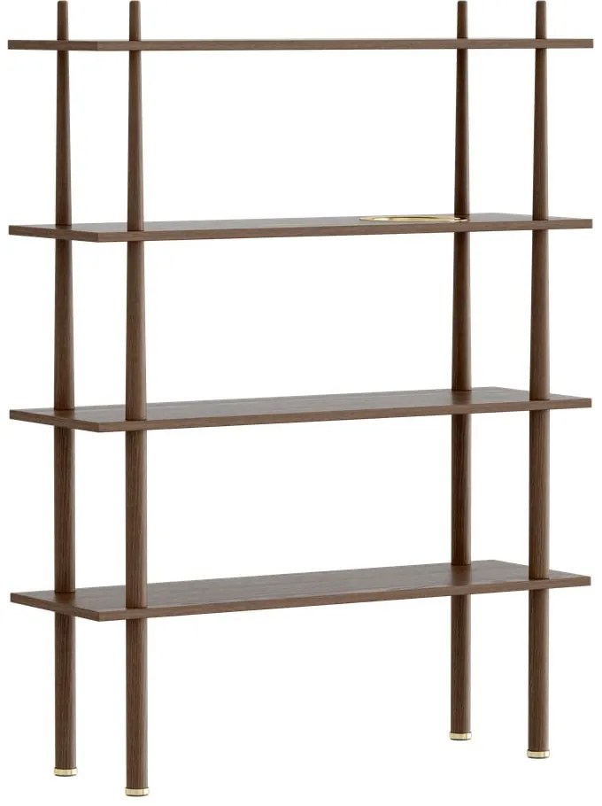 Scaffale modulare marrone in rovere 110x148 cm Stories - UMAGE