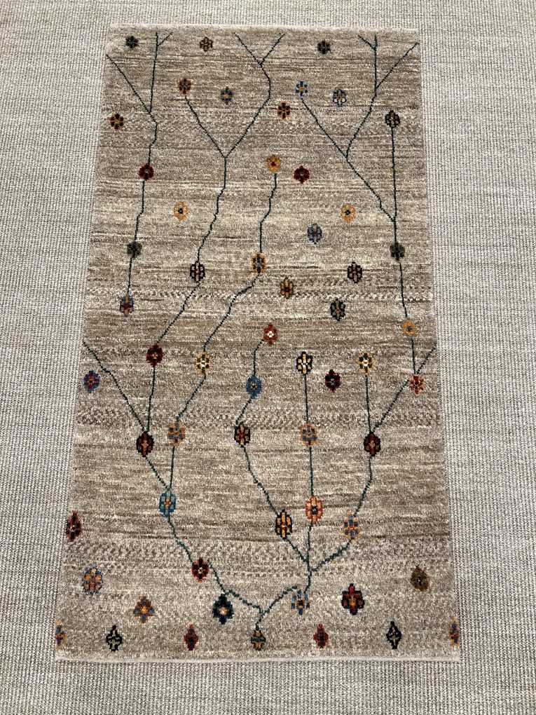 Gabbeh Tappeto 80 x 140 Marrone (Iran) Annodato A Mano