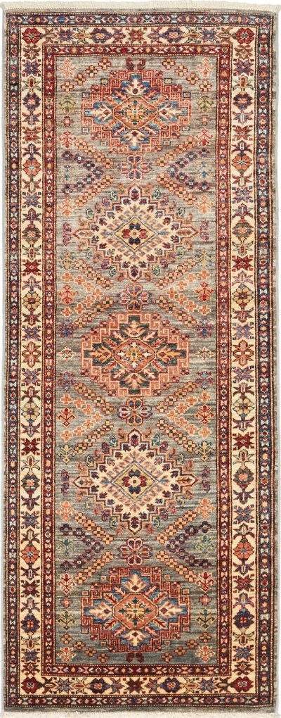 Kazak Tappeto 80 x 200 (Pakistan) Annodato A Mano