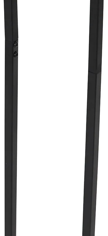 Lampada da terra moderna nera - Balenco Wazo