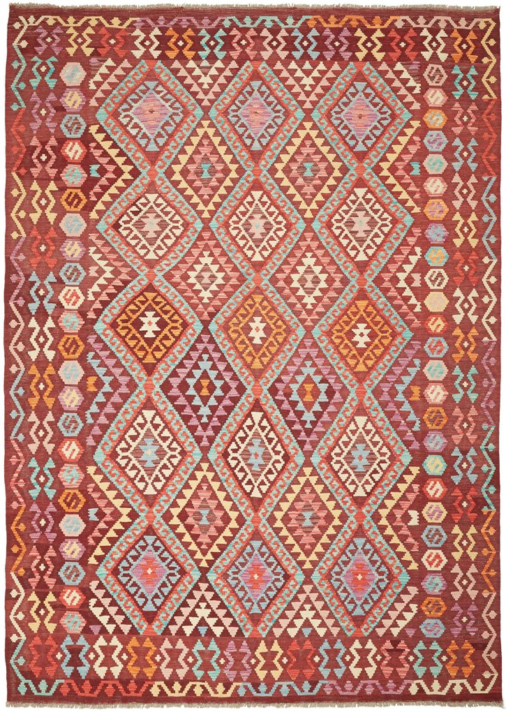 Kilim Tappeto 210 x 290 (Pakistan) Tessuto A Mano