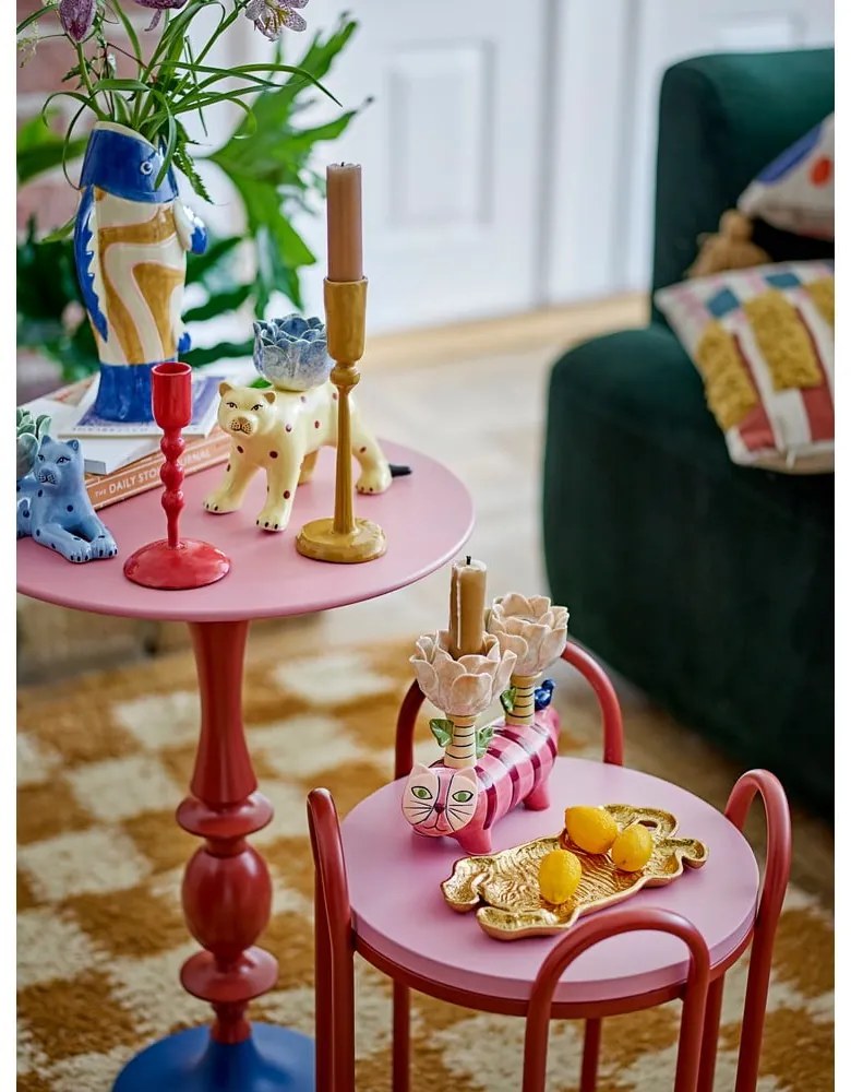 Tavolino rotondo in metallo ø 30,5 cm Whimsica – Bloomingville