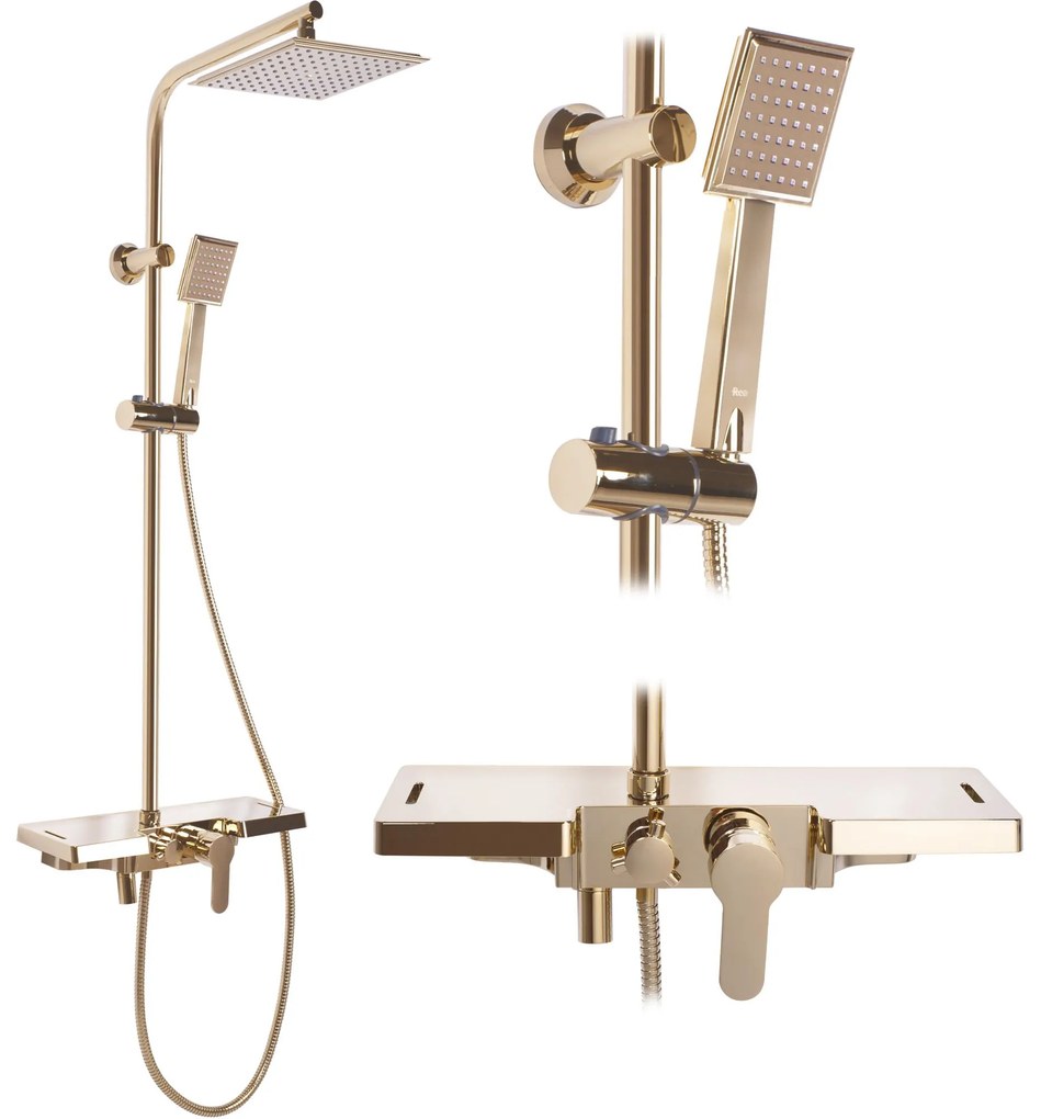 Set doccia Rea Bravo Gold