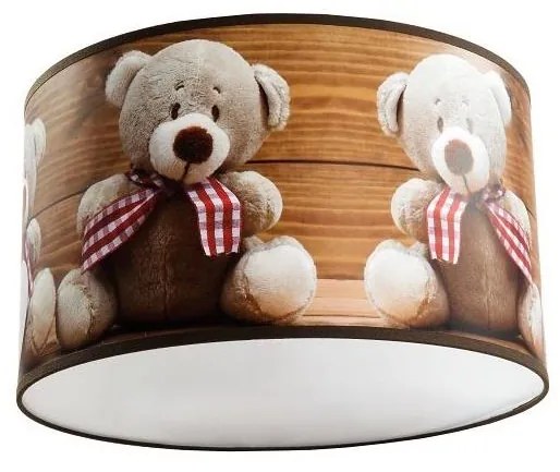 Lampada da soffitto per bambini BEARS 1xE27/60W/230V