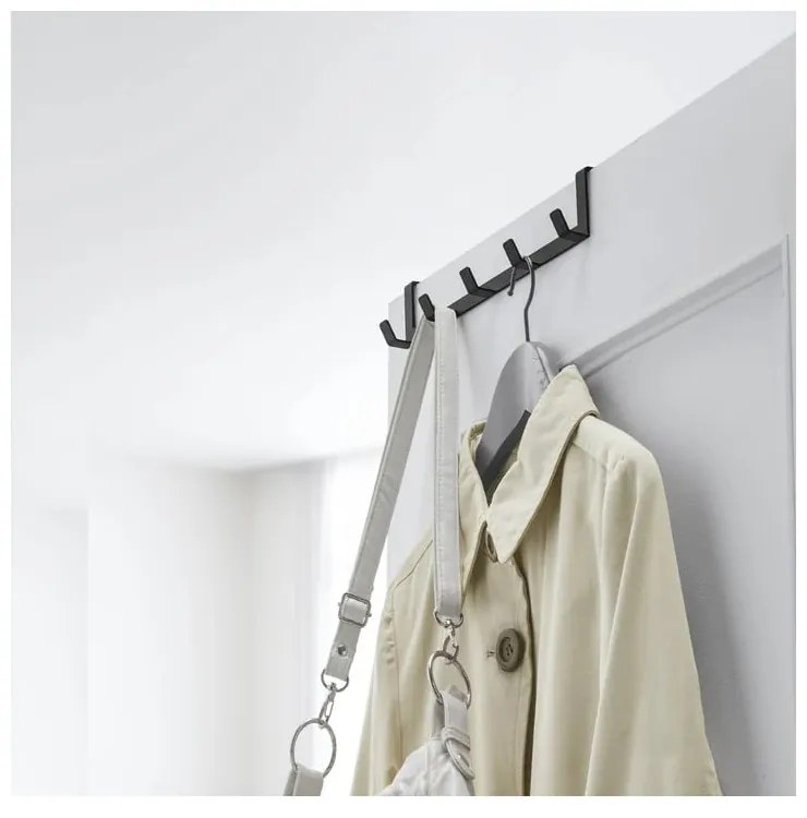 Appendiabiti in metallo nero 30 cm Tower - YAMAZAKI