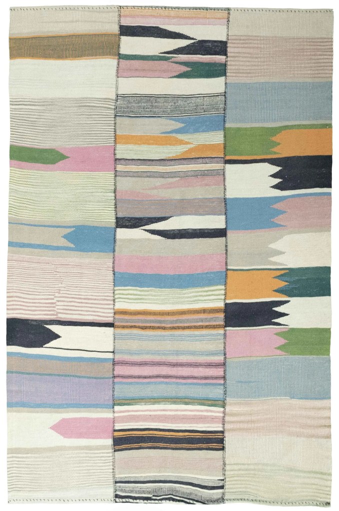Bidjar Tappeto 190x300 (Iran) Annodato A Mano
