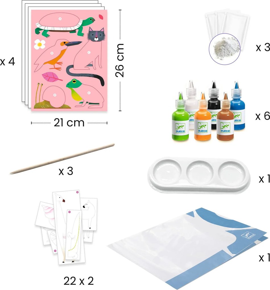 Gioco d'arte - Marmorizzare gli sticker