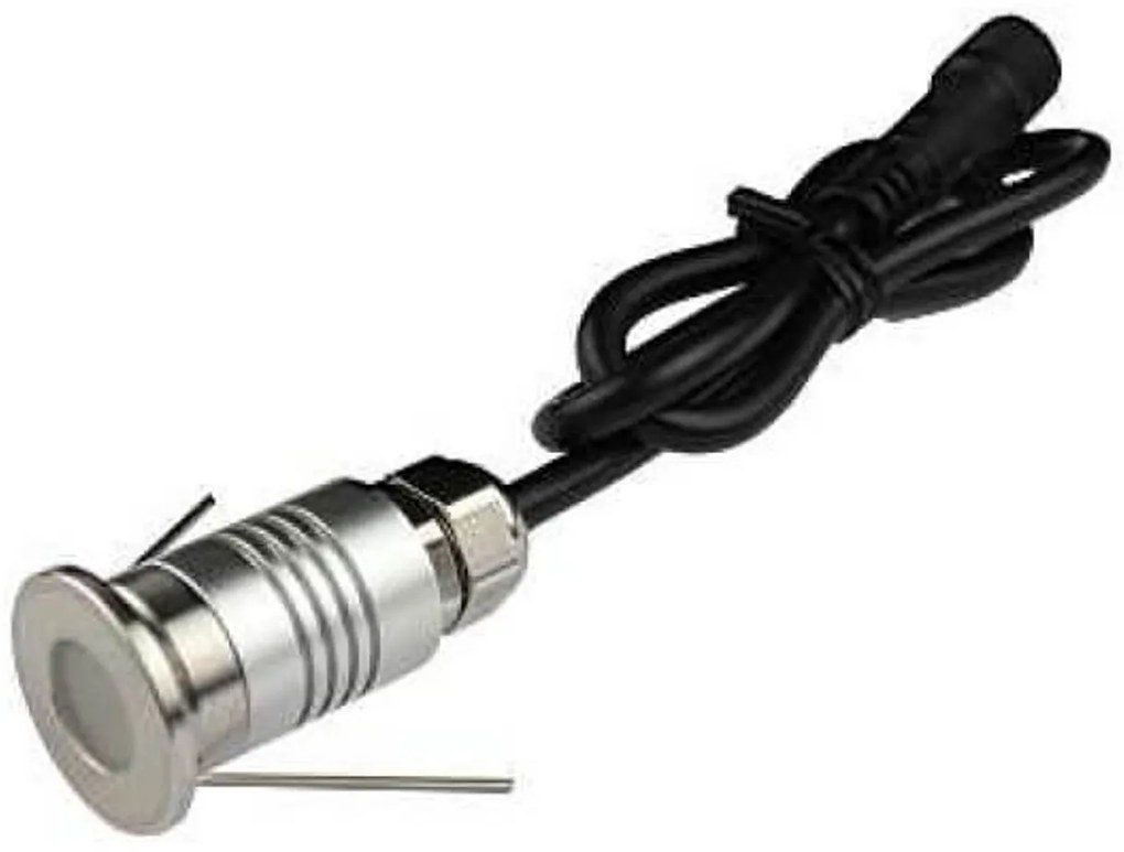 Faretto LED Mini 1W IP67 - PROFESSIONAL da incasso Colore Bianco Naturale 4.000K