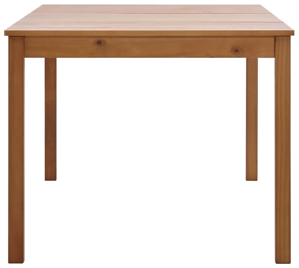 Tavolo da pranzo marrone miele 180x90x73 cm in legno di pino