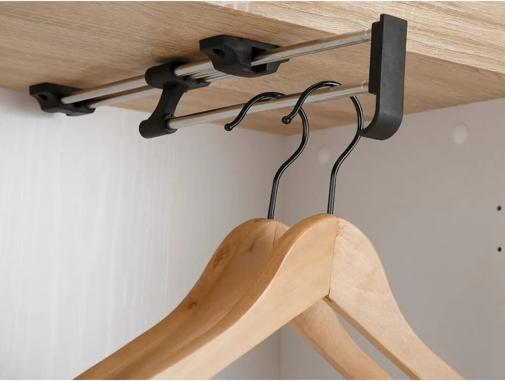 Armadio con ante effetto rovere Bruce - Støraa