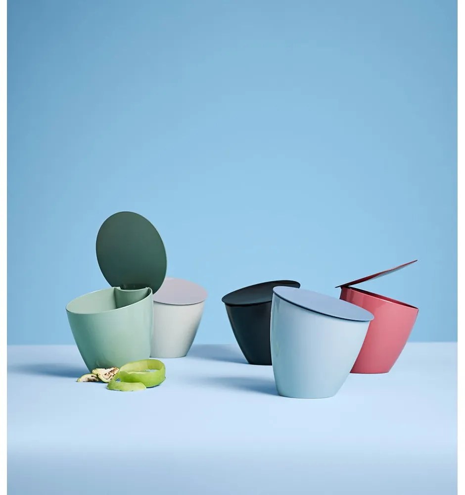 Contenitore per rifiuti compostabili nero da 2,2 l Nordic black - Mepal