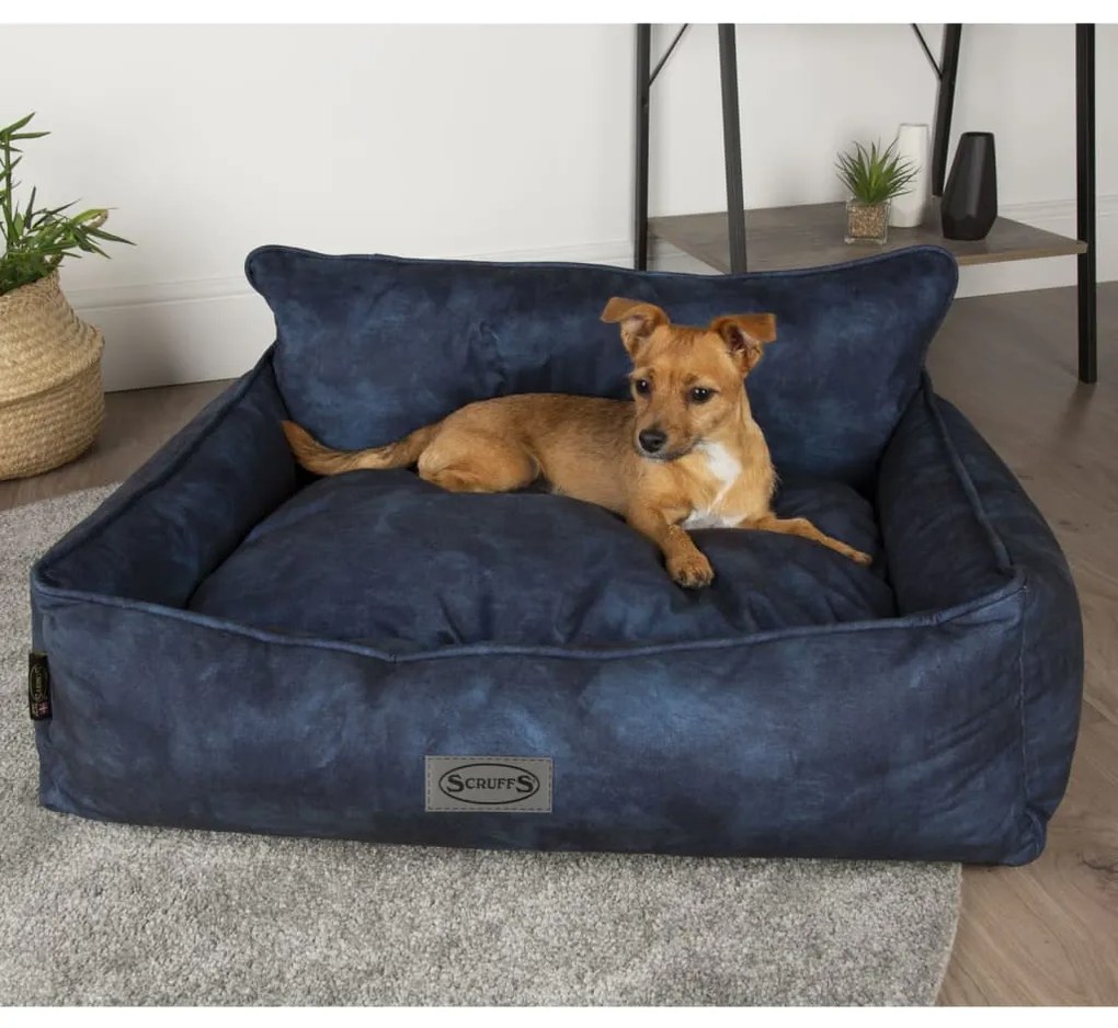 Scruffs &amp; tramps lettino per cani kensington m 60x50 cm blu navy