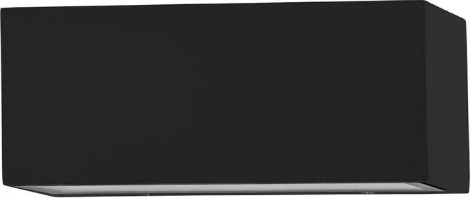 Applique LED moderno da esterno Spongano nero IP65, 1200 lumen, EGLO