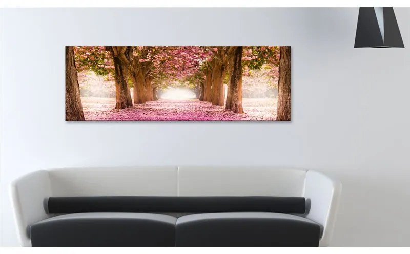 Quadro Tra sogni  Colore Rosa, Dimensioni e Misure 150x50