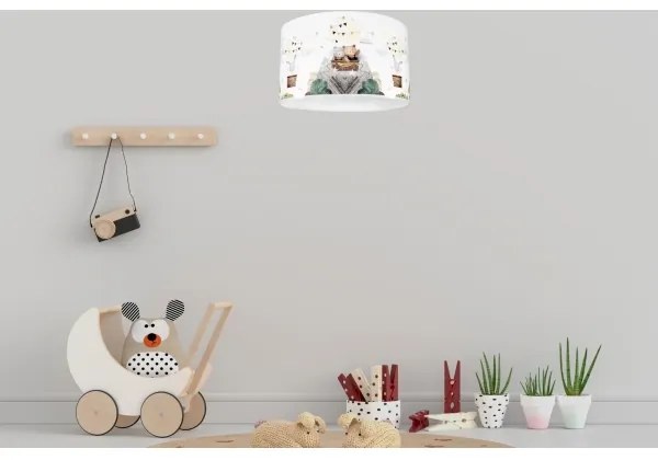 Plafoniera per bambini BEARS 1xE27/60W/230V