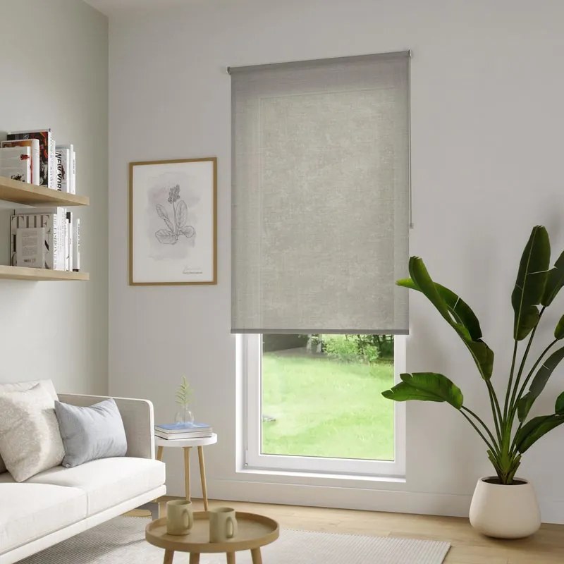 Tessuto per tende a rullo filtrante INSPIRE Brisbane beige 177 x 250 cm