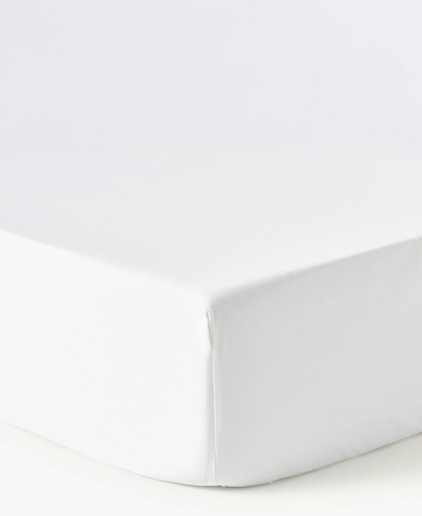 Lenzuolo con angoli topper in raso di cotone Premium