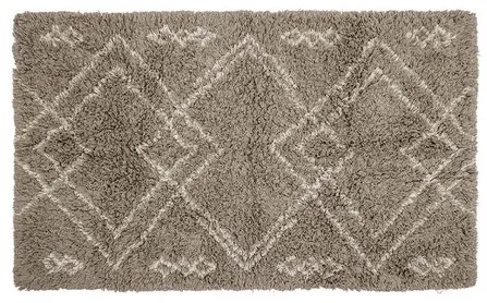 Edea Rug Brown/Cotton - Bloomingville