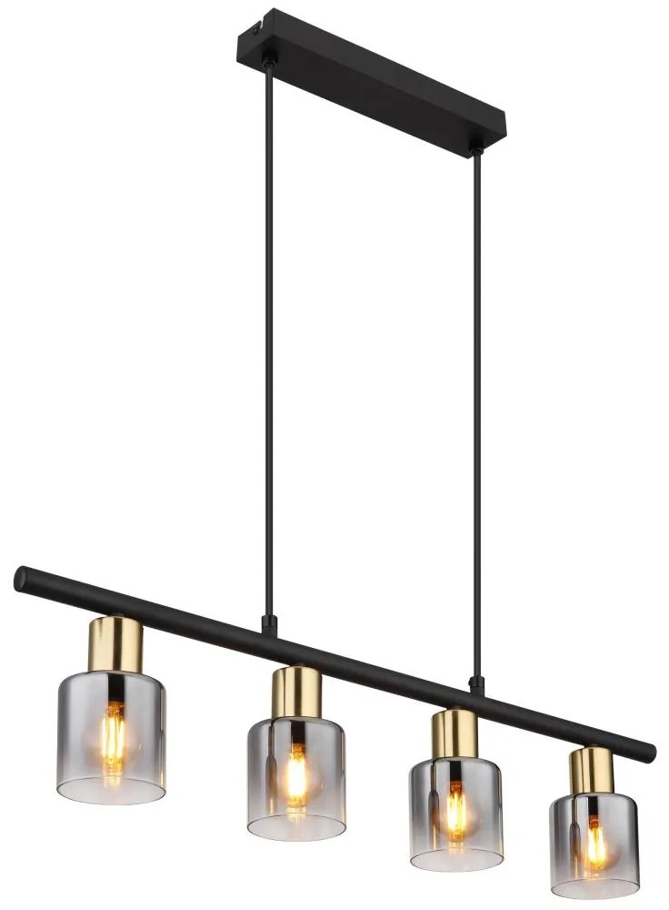 Globo 54310-4H - Lampadario a sospensione con filo HOLLSY 4xE14/25W/230V