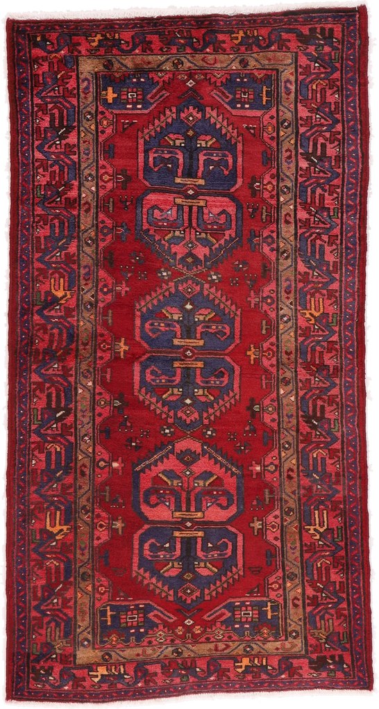 Hamedan Tappeto persiano 110 x 210 (Iran) Annodato A Mano