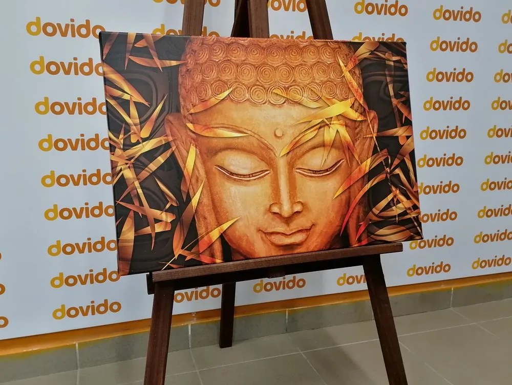 Quadro su tela – Buddha sorridente