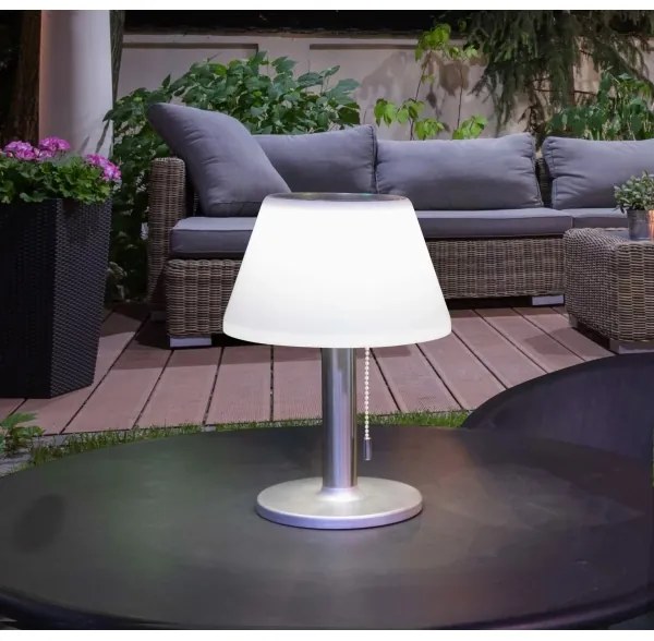 Lampada solare dimmerabile VIOLA LED/3,7V 1200 mAh IP44