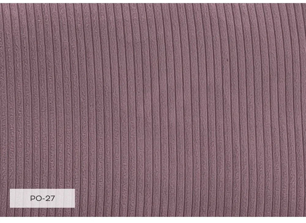 Divano letto rosa 168 cm Lucky Lucy - Miuform