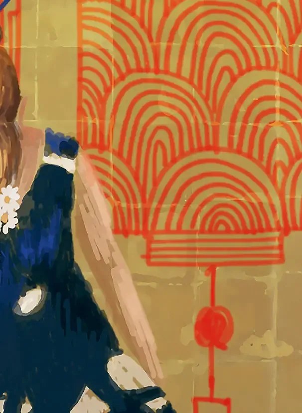 Elitis Wandbild Un Conte Fantastique - Panel 12