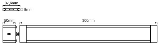 Ledvance - SET 2x Luce LED dimmerabile sottopensile con sensore LED/11W/230V