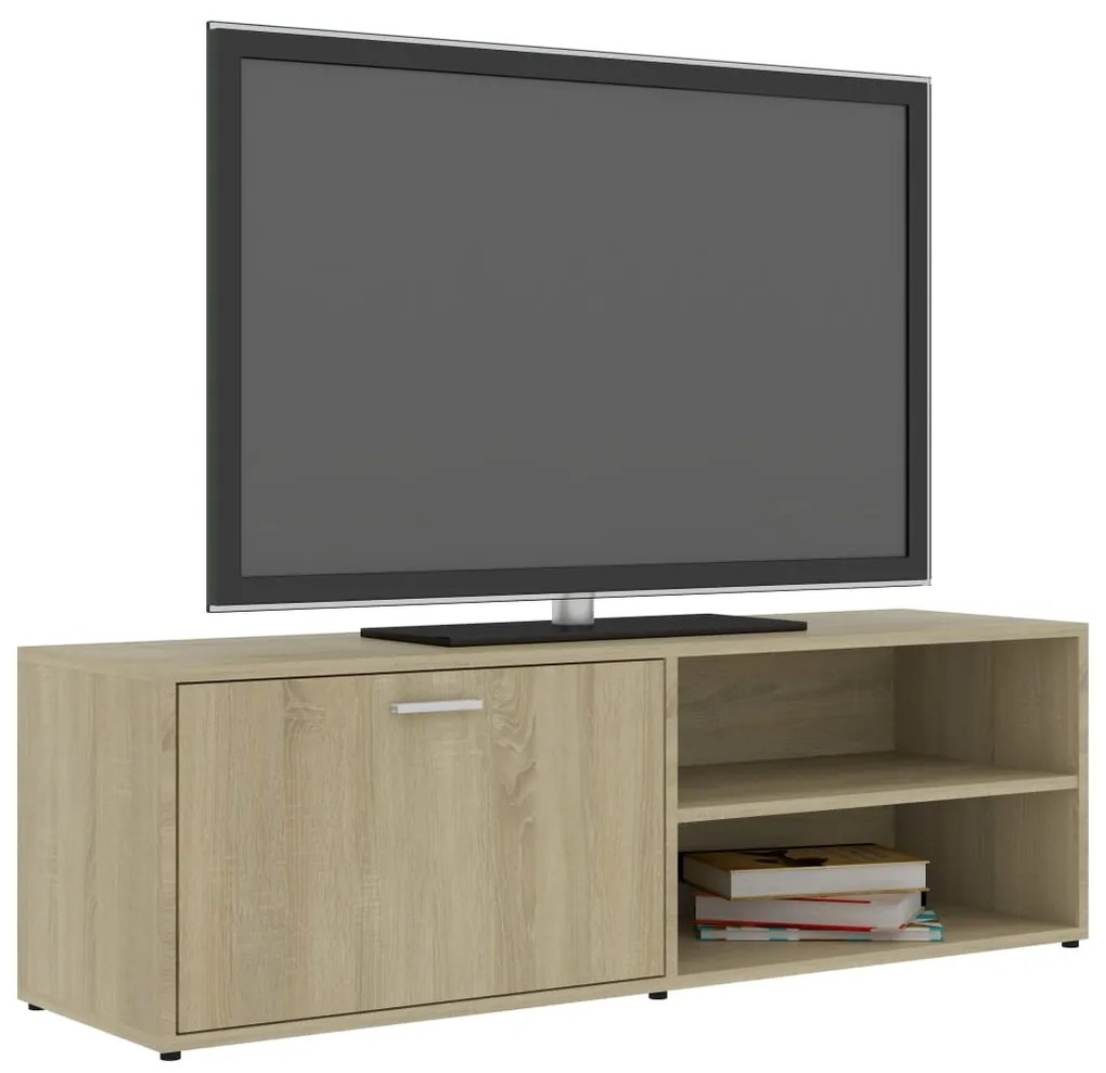 Mobile porta tv rovere sonoma 120x34x37 cm in truciolato