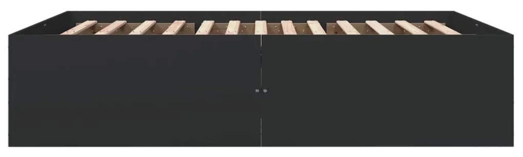 Giroletto nero 150x200 cm in legno multistrato