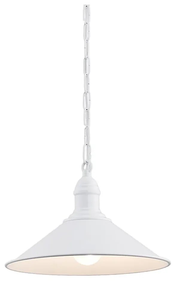 Argon 630 - Lampadario a sospensione con catena ERBA 1xE27/60W/230V